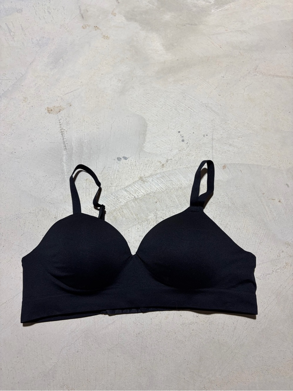 Truekind Everyday Comfort Wireless Black Bra large